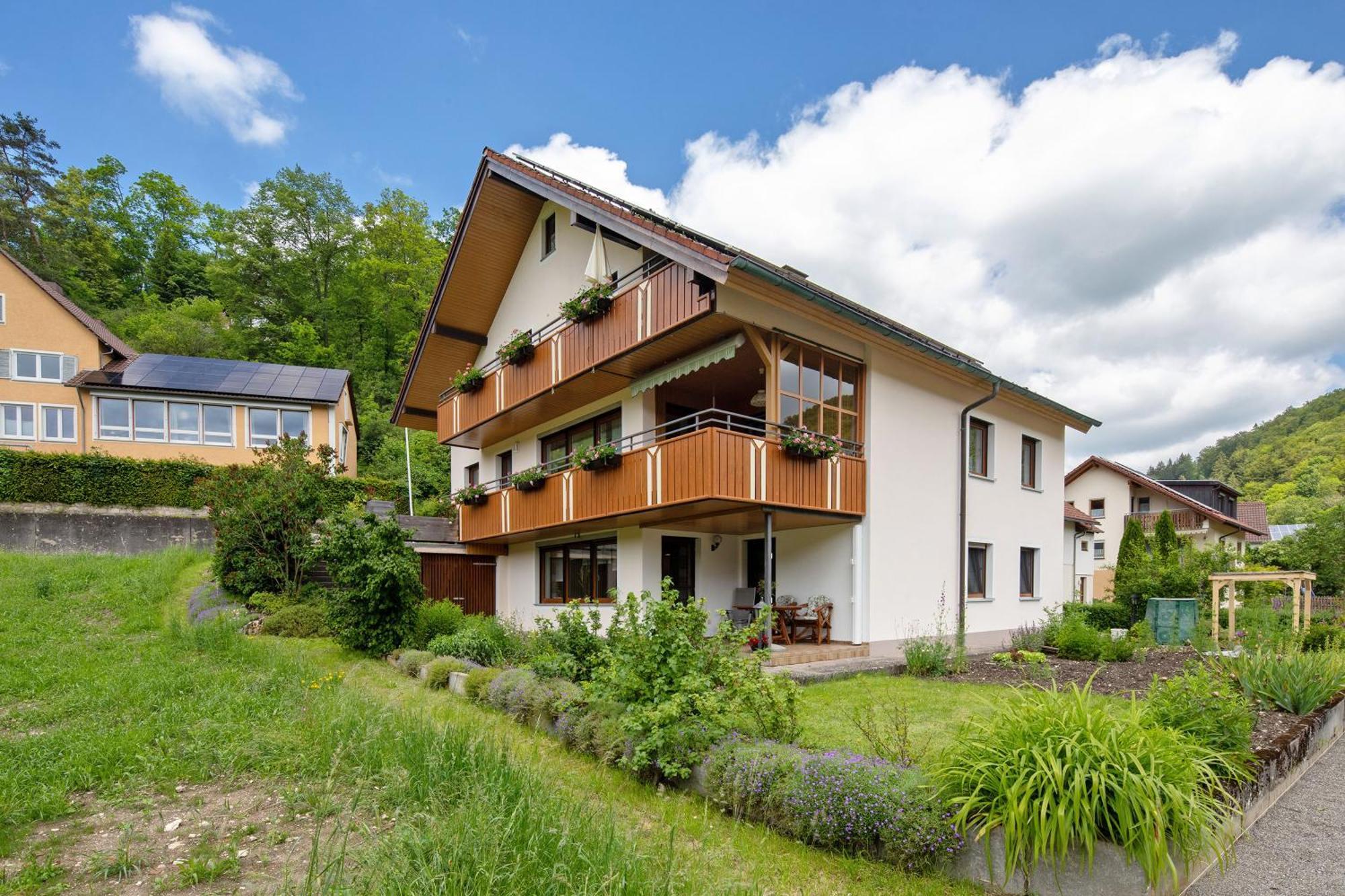Abendrot Apartment Muensingen Exterior photo